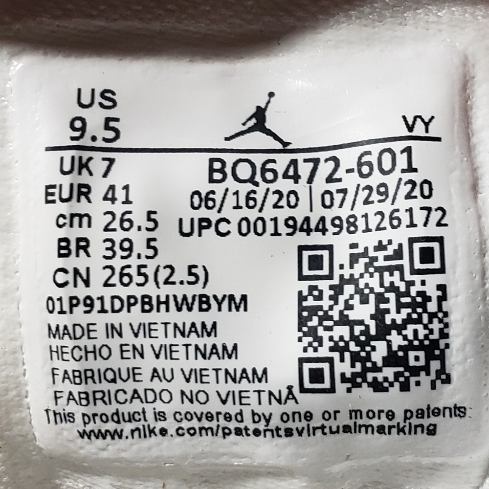 Nike Air Jordan 1 Mid Gym Red Sneakers - Picture 13 of 13